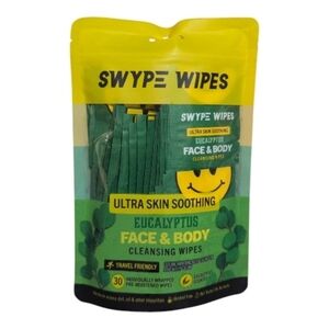 Swype Wipes Eucalyptus Cleansing Wipes 30pk